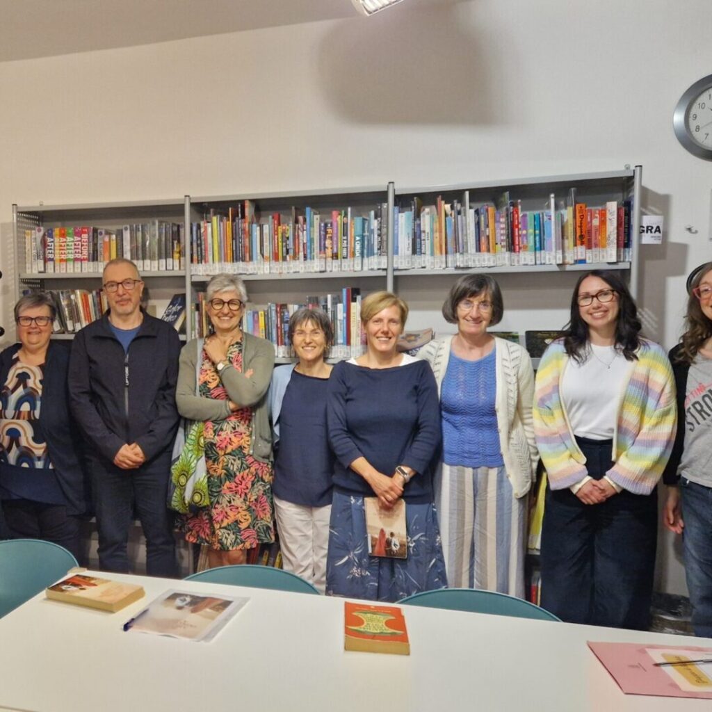 Fotografia dei partecipanti al gruppo di lettura