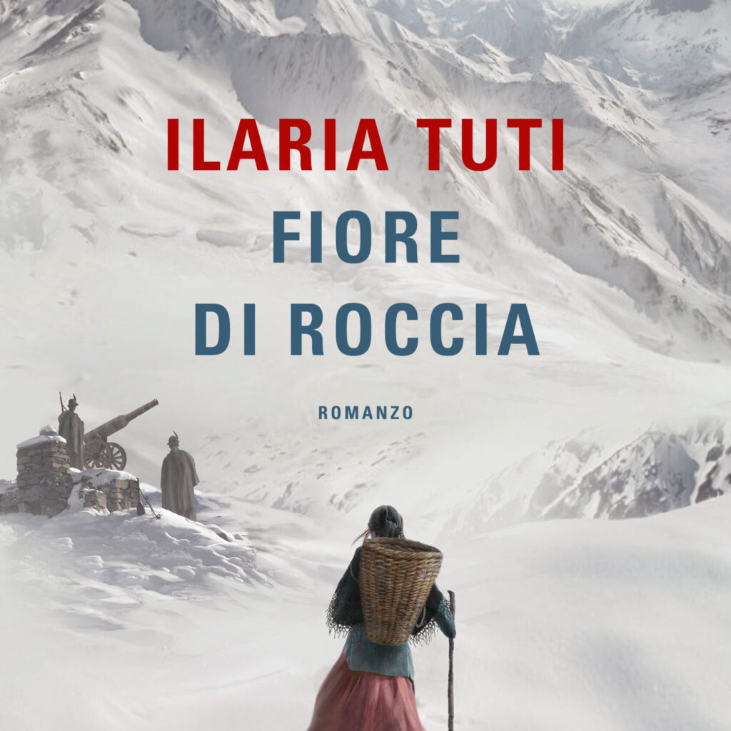 Copertina del libro Fiore di Roccia di Ilaria Tuti